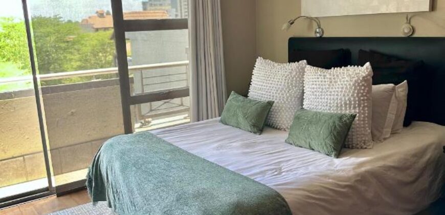 Fully Furnished 1 Bedroom Apartment for Rent: Morningside: Sandton